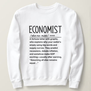 Sweatshirt Économiste