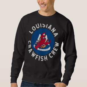 Sweatshirt Écrevette Écuve Louisiane Écuve de langouste Lo