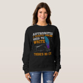 Sweatshirt Écriture Pour Auteurs Et Écrivains 2 (Devant entier)
