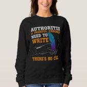 Sweatshirt Écriture Pour Auteurs Et Écrivains 2 (Devant)
