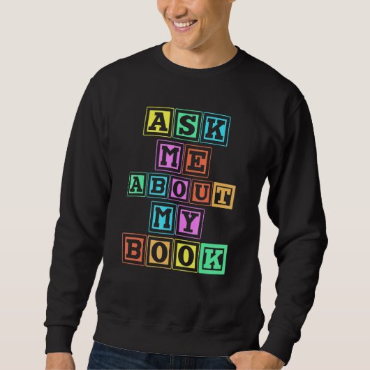 Sweatshirt Écrivain De L'Équipe D'Écriture De L'Auteur Me Dem (Devant)