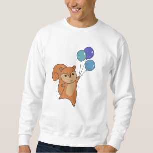 Sweatshirt Écureuil de la forêt Animal mouches Ballons