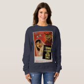 Sweatshirt Écureuil de l'espace extra-atmosphérique (Devant entier)