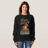 Sweatshirt Écureuil gris 1 (Devant entier)