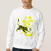 Sweatshirt Édition Fierce Thunderball Cat pour les fans de fo (Devant)