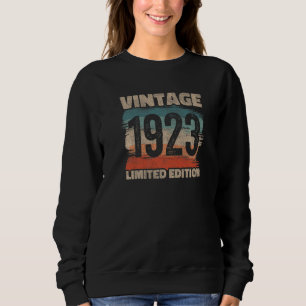 Sweatshirt Édition Limitée Vintage 1923, Légende Depuis 1923