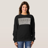 Sweatshirt Edm Techno Rave Villes Souterraines (Devant entier)