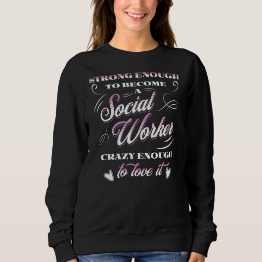 Sweatshirt Éducation cool D'Une Forte Conception De Travaille (Devant)