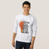 Sweatshirt Education Is the Most Powerful Weapon (Devant entier)