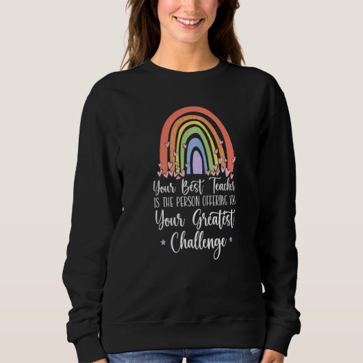 Sweatshirt Education Learning Teach Student Teacher (Devant)