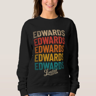 Sweatshirt Edwards Nom - Vintage Edwards Limited Edition
