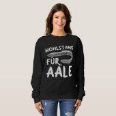 Sweatshirt Eel Word Game Fun (Devant entier)