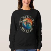Sweatshirt Eff Vous voyez Kay Retro 80s Fennec Fox (Devant)