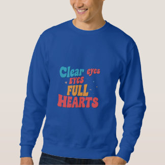 Sweatshirt Effacer les yeux plein coeur
