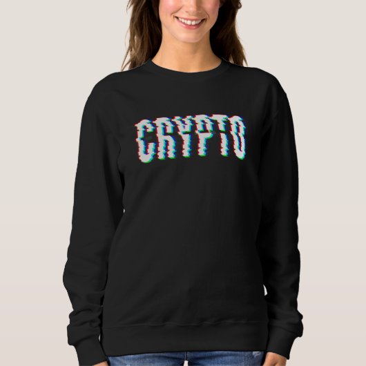 Sweatshirt Effet cristallisé (Devant)