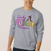 Sweatshirt Éffrayant Collie Halloween (Devant)