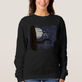 sweatshirt effrayante de noël owomens (Devant)