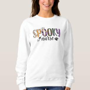 Sweatshirt Éffrayante infirmière casquette seringue crocs ora
