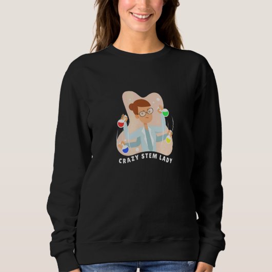 Sweatshirt Egalité Stéménite Stem Crazy Science Experiment G (Devant)