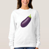 Sweatshirt Eggplant Emoji (Devant)