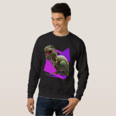 Sweatshirt Eggspert Easter Eggs Hunt Dinosaur Easter Bunnies  (Devant entier)