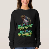 Sweatshirt Eggspert Easter Eggs Hunter Easter Dinosaur Egg  4 (Devant)