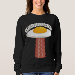 Sweatshirt Eggstraterrestrial Avec Texte