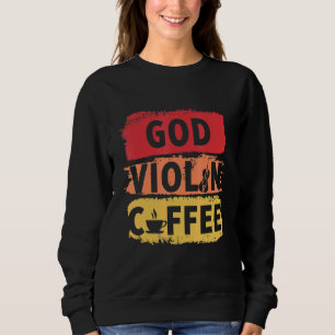 Sweatshirt Église violoniste chrétienne Culte violon Joueur 1