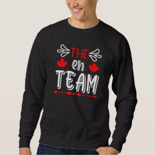 Sweatshirt Eh Canada Jour Feuille d'érable Eh Équipe canadien
