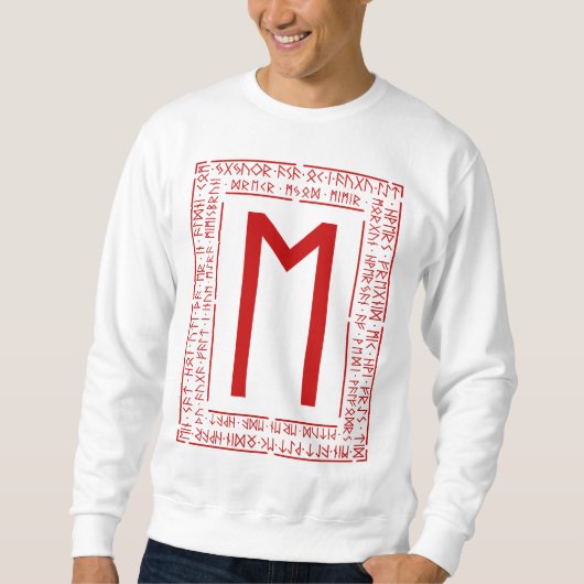 Sweatshirt Ehwaz Rune (Devant)
