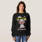 Sweatshirt Eid Mubarak Muslims  sheep (Devant entier)