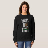 Sweatshirt Eight One Eight 818 Area Code California Los Angel (Devant entier)