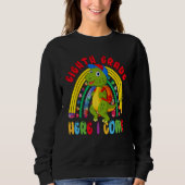 Sweatshirt Eighth Grade Costume Rex Student Rainbow Back To S (Devant)