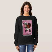 Sweatshirt El Pandastico Mexican Slang Lottery Bingo Cards   (Devant entier)