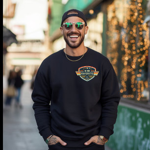 Sweatshirt El Tío Favorito Custom Année Patch Vintage