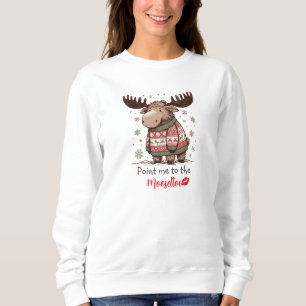 Sweatshirt Élan de Noël fantaisiste