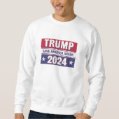 Sweatshirt Élection Trump 2024 (Devant)
