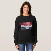 Sweatshirt Élection Trump 2024 (Devant entier)