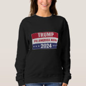 Sweatshirt Élection Trump 2024 (Devant)