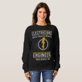 Sweatshirt Electricians (Devant entier)