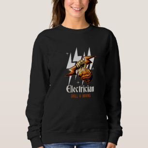 Sweatshirt Électricien Ouvrier Artisans Passion Circuits