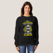 Sweatshirt Électricien Va Au Paradis (Devant entier)