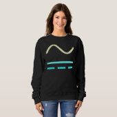 Sweatshirt Electriciens Aiment Good Three Way Lineman (Devant entier)