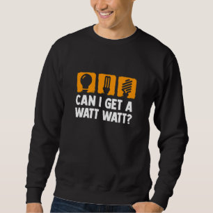 Sweatshirt Électriciens Hommes Femmes Fusibles Électriciens I