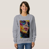 Sweatshirt Elegance Emboded" (Devant entier)
