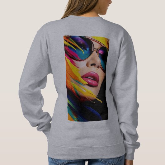 Sweatshirt Elegance Emboded" (Dos)