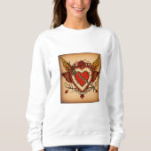 Sweatshirt Élégance intemporelle : Premium Women's Tee (Devant)