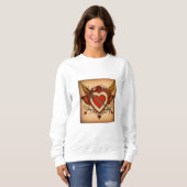 Sweatshirt Élégance intemporelle : Premium Women's Tee (Devant entier)