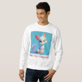 Sweatshirt Élégance Parfaite (Devant entier)
