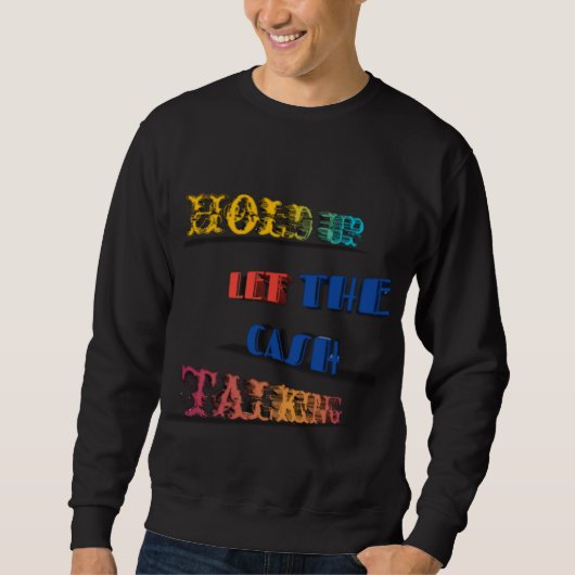 Sweatshirt élégant pour hommes (Devant)